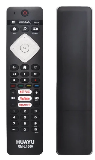 Savio universalus nuotolinio valdymo pultelis/pakeitimas Philips TV, SMART TV, RC-16