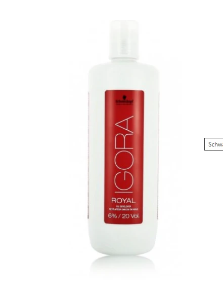 Aktyvatorius Schwarzkopf Professional Igora Royal Oil Developer 6% 1000 ml