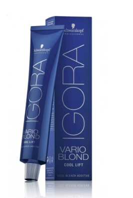Schwarzkopf Professional Igora Vario Blond Cool Lift priemonė plaukų šviesinimui, 60 ml