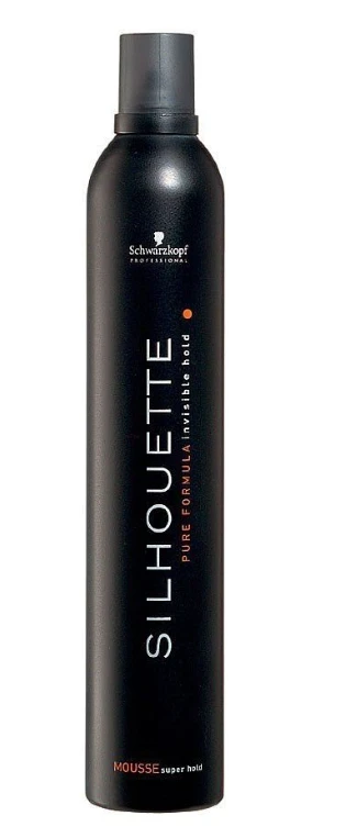 Putos plaukams labai stiprios fiksacijos Schwarzkopf Silhouette Super Hold Mousse 500ml