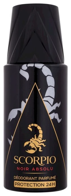 Scorpio Noir Absolu dezodorantas aerozolio pakuotėje
