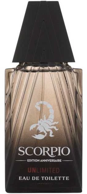 Scorpio Unlimited Anniversary Edition EDT tualetinis vanduo vyrams, 75 ml