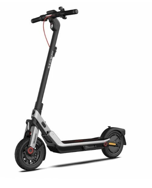 Elektrinis paspirtukas Segway E3 Pro E eKickScooter | 800 W | iki 25 km/h | 10" | Sidabrinis/pilkas