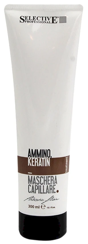 Selective Professional AMINO KERATIN Atstatanti plaukų kaukė stipriai pažeistiems plaukams, 300 ml