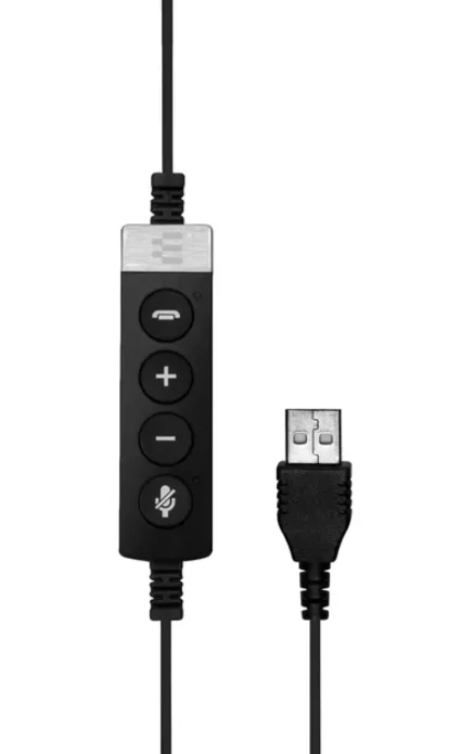 EPOS Sennheiser Ausinės Impact SC 638 mono juodas sidabrinis (1000580)