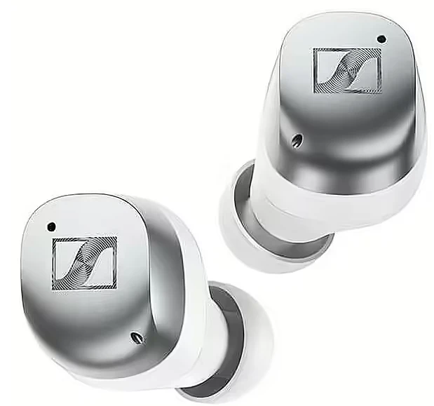 Sennheiser Momentum 4 TWS ausinės, Sidabrinės spalvos
