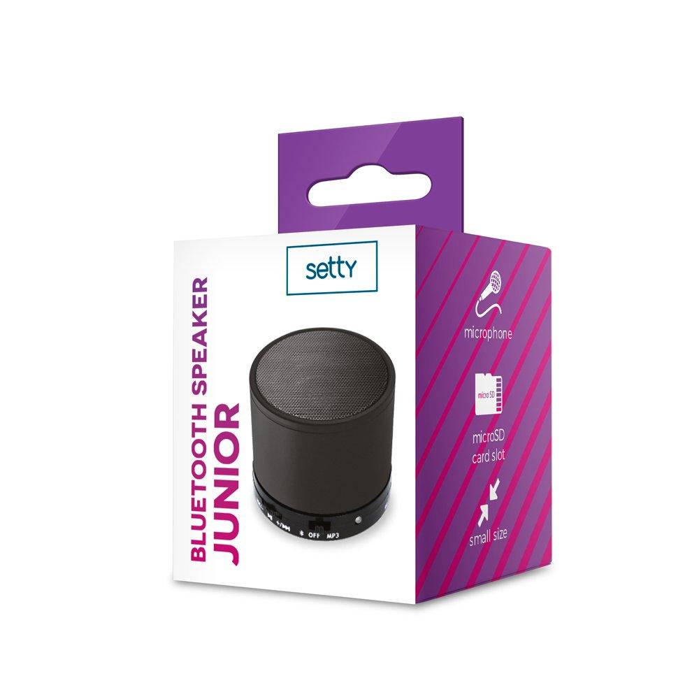 TelForceone "Setty" "Bluetooth" garsiakalbis Junior juodas