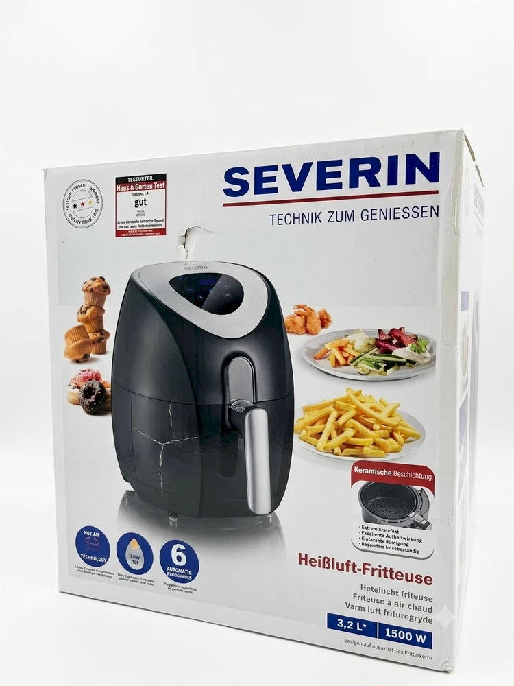 Severin FR 2430 Hot Air Fryer / BOX DAMAGED