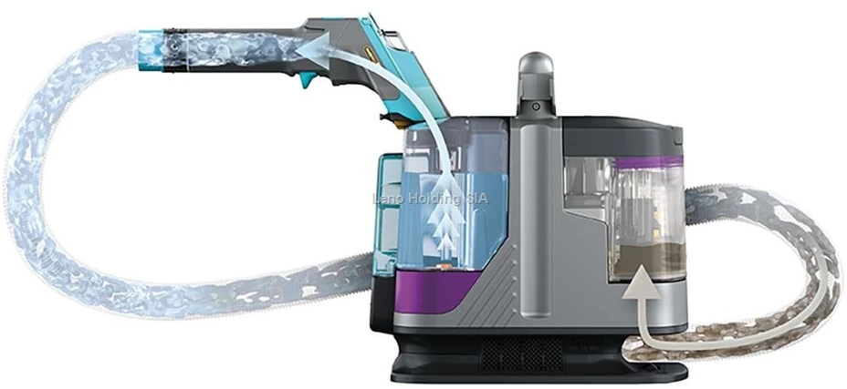Dulkių siurblys Shark StainStriker HairPro PX250EUT sidabrinė