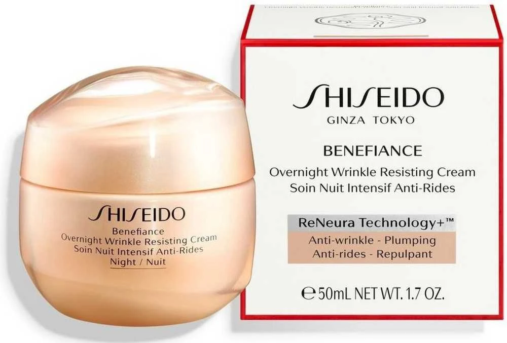 „Shiseido Benefiance“ naktinis veido kremas nuo raukšlių, 50 ml