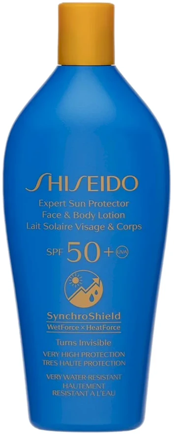 Shiseido Expert Sun Protector Face & Losjonas kūnui SPF 50+ apsauginis losjonas veidui ir kūnui, 300 ml