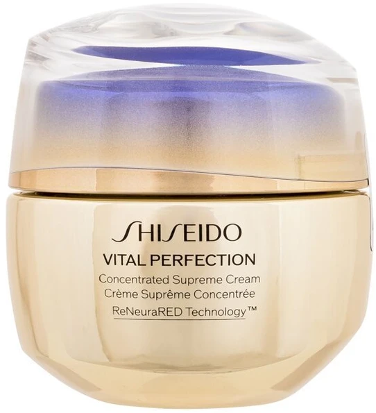 „Shiseido Vital Perfection“ koncentruotas stangrinamasis ir stangrinamasis veido kremas rytui ir vakarui, 50 ml