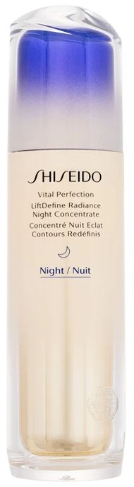 Naktinis serumas Shiseido Vital Perfection LiftDefine Radiance Night Concentrate, 80 ml