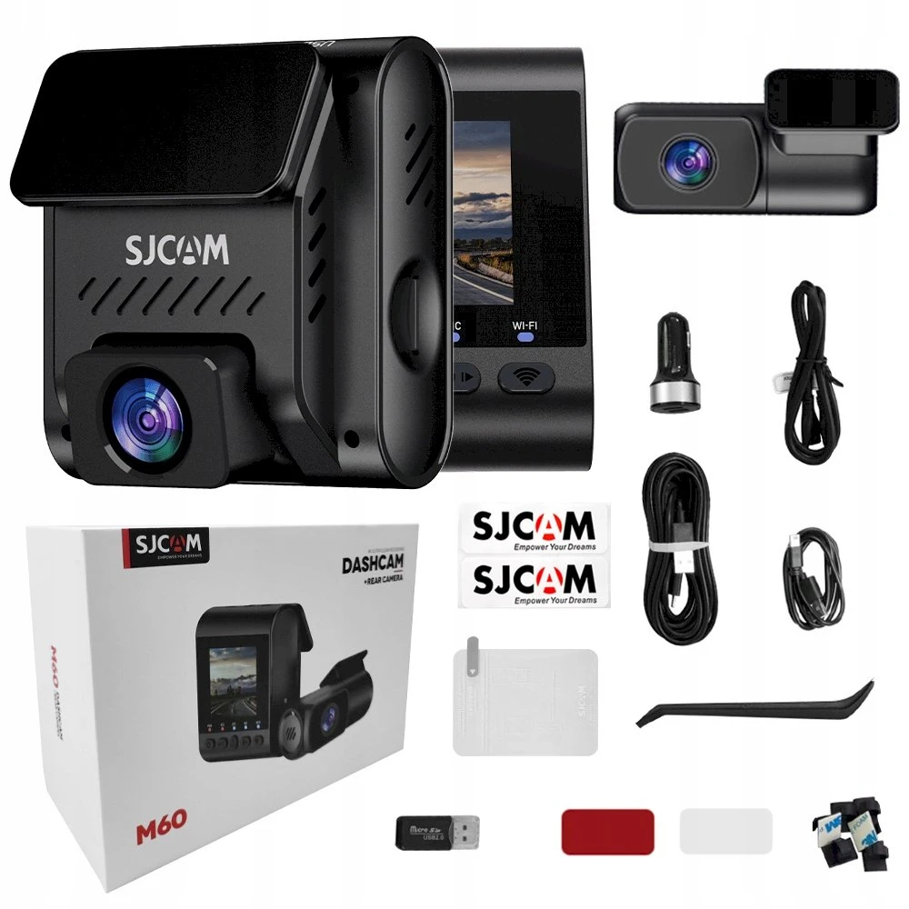 SJCAM M60 Dash Cam, 2CH
