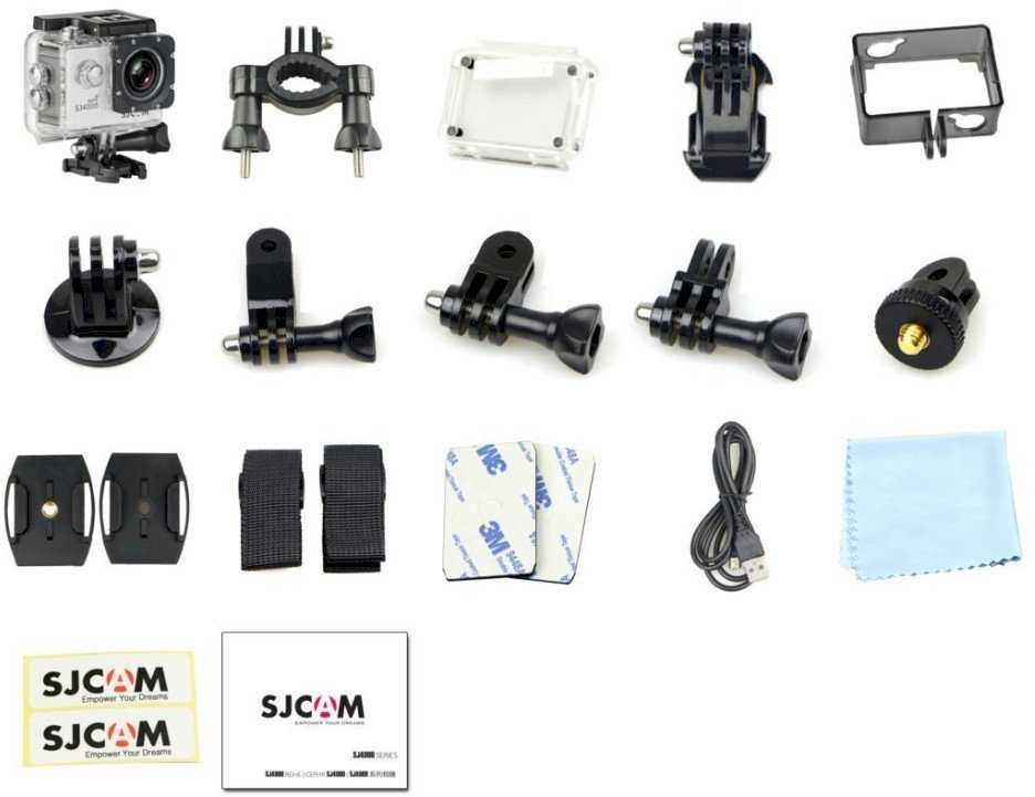 Veiksmo kamera SJCam SJ4000 Juoda