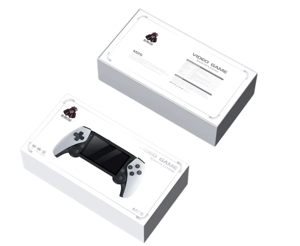 Sjgam SJGAM M25 nešiojama retro žaidimų konsolė su daugiau nei 19 000 žaidimų / 64 GB / 4,3 colio / IPS