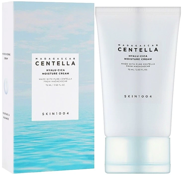 SKIN1004 Madagascar Centella Hyalu-Cica Moisture Cream Veido kremas, 75 ml