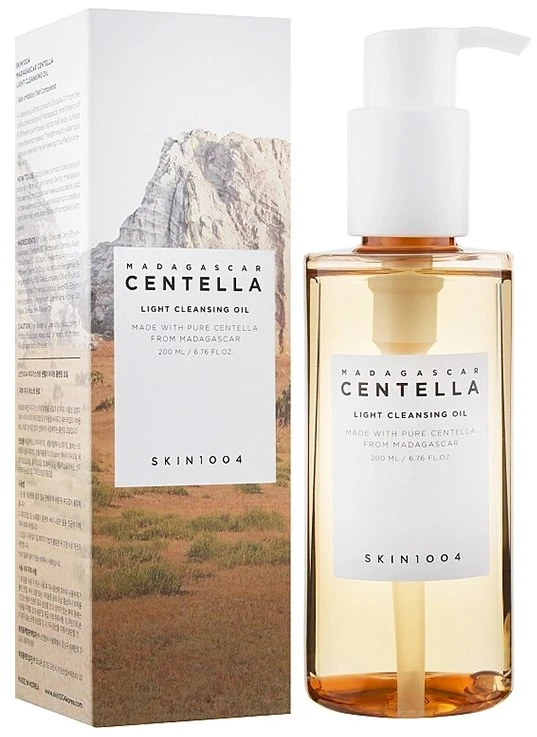 SKIN1004 Madagascar Centella Light Cleansing Oil hidrofilinis veido aliejus, 200 ml