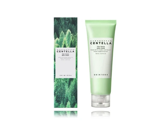 SKIN1004 Madagascar Centella Tea-Trica BHA Foam Valomosios veido putos, 125 ml