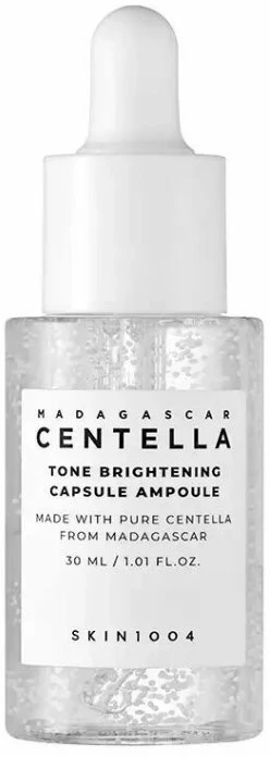 Skin1004 Toną šviesinanti kapsulinė ampulė su Madagaskaro Centella, 30 ml