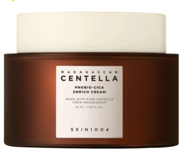 SKIN1004 Madagascar Centella Probio-Cica Enrich Cream Veido kremas su probiotikais, 50 ml