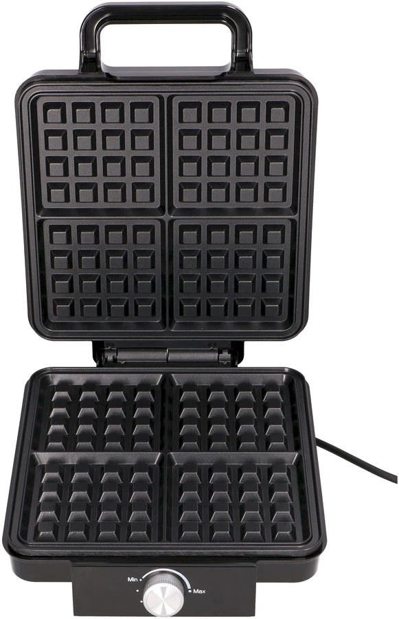Extralink Home | Vaflinė | 2200W, Juoda, 4-komorowa