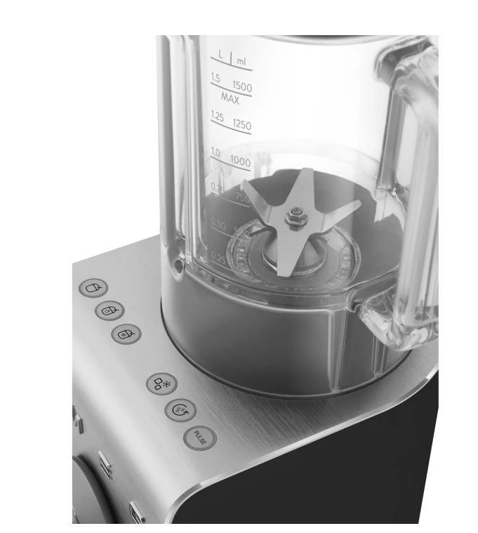 Smeg BLC02BLMEU plakiklis 1,5 l Maišytuvas stalo 1400 W Juodas