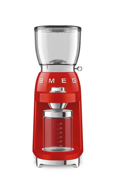 Kavamalė Kavos malūnėlis - Smeg 50' stiliaus raudonas