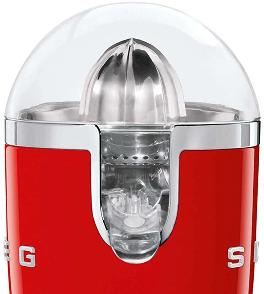 Smeg Citrusinių vaisių sulčiaspaudė CJF11RDEU, blizgi raudona spalva