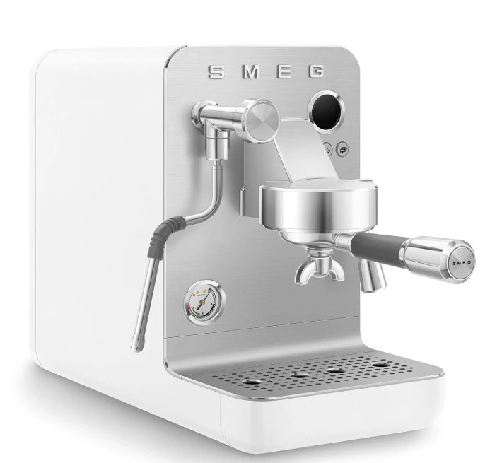 Kavos aparatas SMEG ESPRESSO COFFEE MACHINE COLLECTION Baltas EMC02WHMEU
