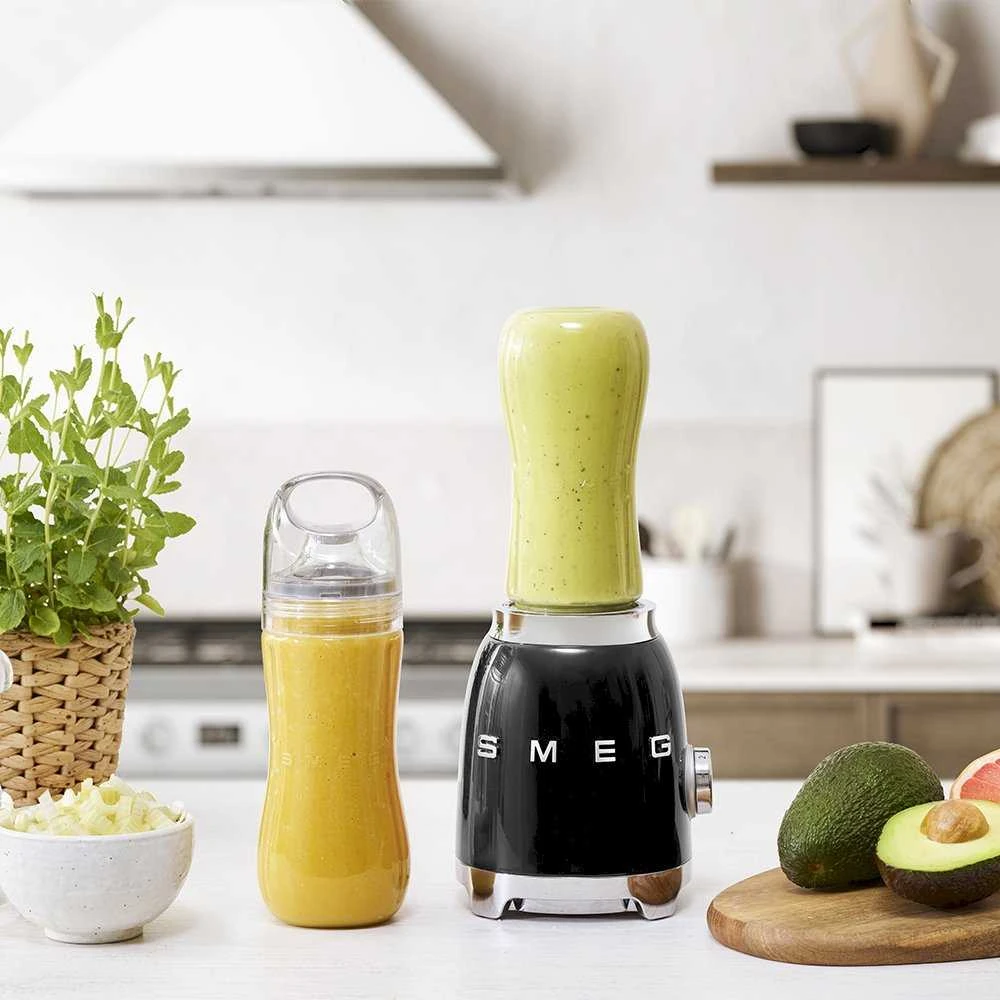 SMEG mini kokteilinė, PBF01BLEU, spalva: juoda