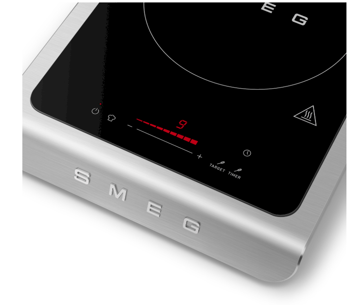 Smeg PIC01BLMEU hob Juodas Countertop Zone induction hob 1 zone(s)