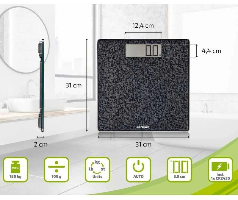 Virtuvinės svarstyklės Soehnle Elektroninės svarstyklės Style Sense Comfort Coral 4006501638854