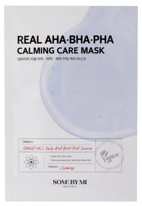 „Some By Mi AHA.BHA.PHA“ raminamoji veido kaukė, 20 g
