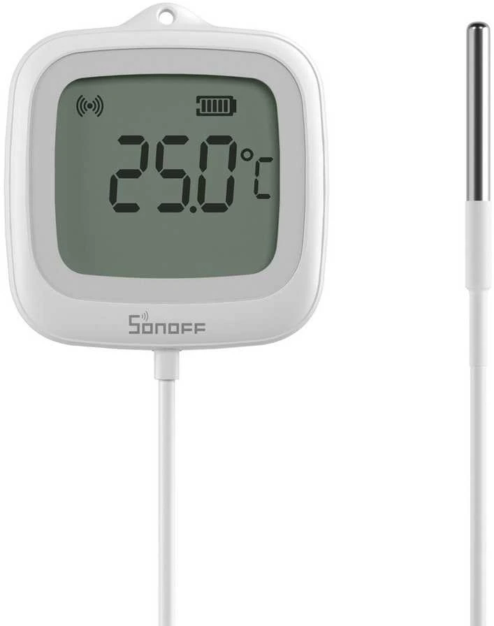 Sonoff SNZB-02LD Zigbee 3.0 temperatūros belaidis sensorius IP65