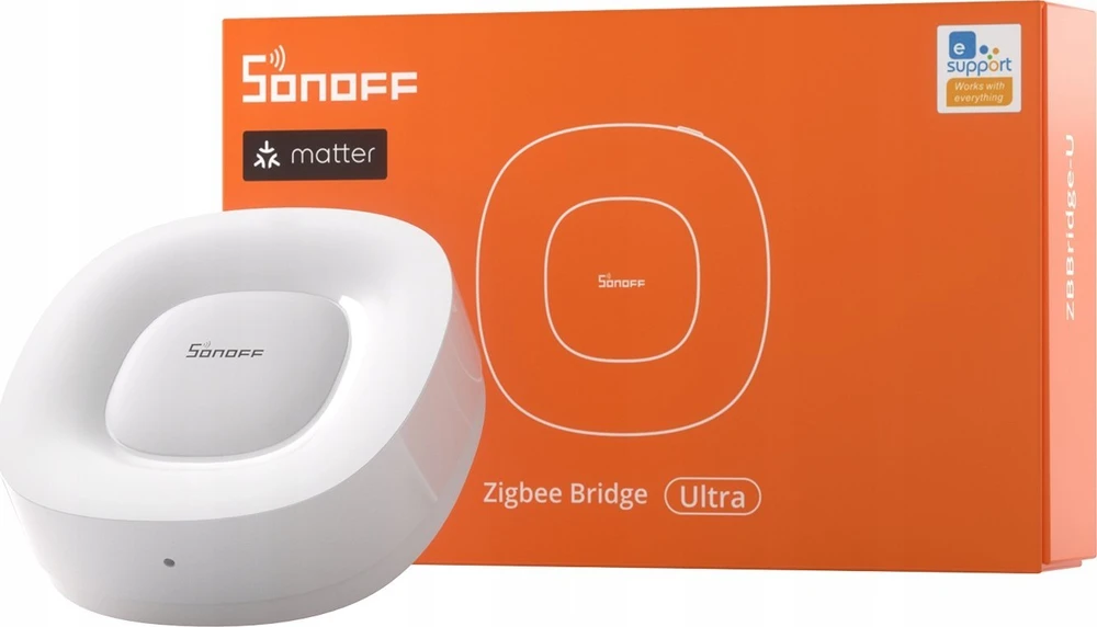 SONOFF Zigbee Bridge Ultra Wifi, Zigbee, LAN centralė