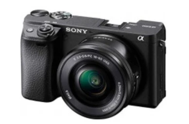 Sony α 6400 + SELP1650 MILC 24,2 MP CMOS 6000 x 4000 pikseliai Juoda