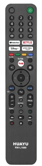 Sony LCD/LED LXH1690 TV Remote Control