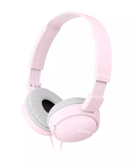 Sulankstomos ausinės Sony MDR-ZX110AP, Rožinės