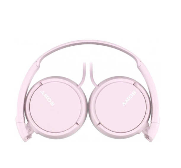Sulankstomos ausinės Sony MDR-ZX110AP, Rožinės