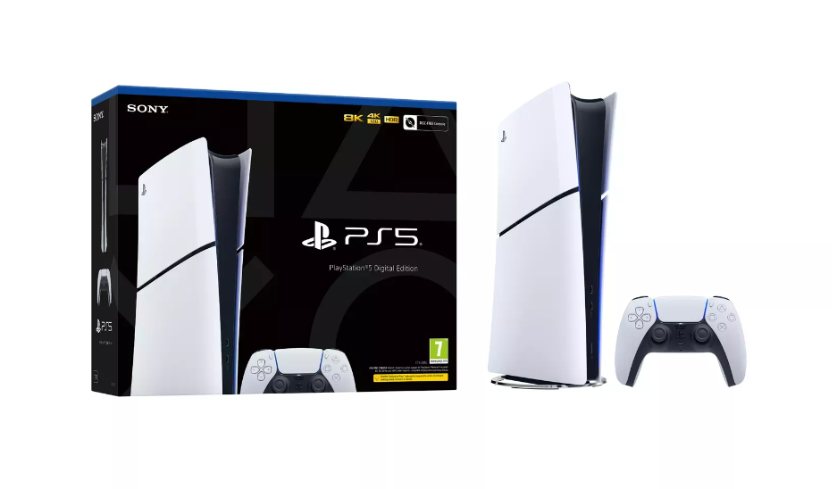 Konsolė Sony PlayStation 5 Digital Slim Edition 1TB SSD Wi-Fi, Balta