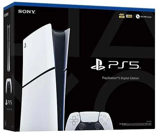 Sony PlayStation 5 SLIM žaidimų konsolė (1 TB SSD, Disc Drive)