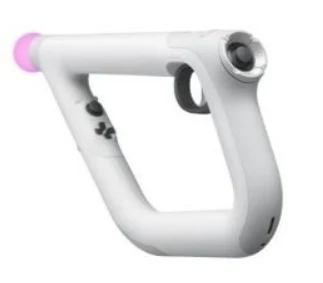 Sony VR aim Ginklas PlayStation 4 Analoginis / skaitmeninis Pilka, Balta