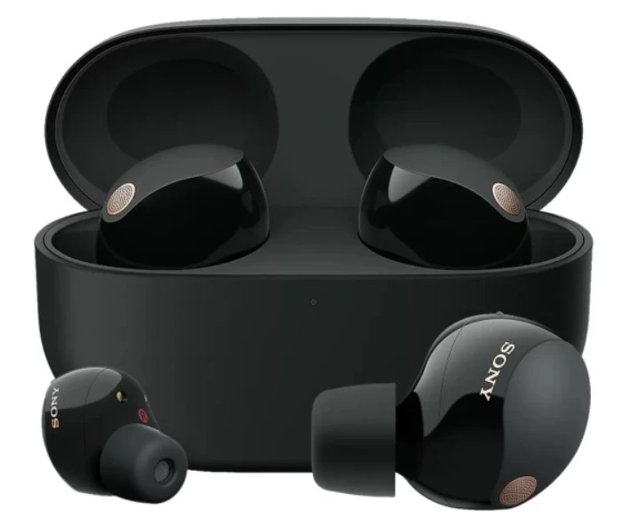 Sony WF-1000XM5 Earbuds Belaidės ausinės, ANC, belaidis įkrovimas, Juodos spalvos