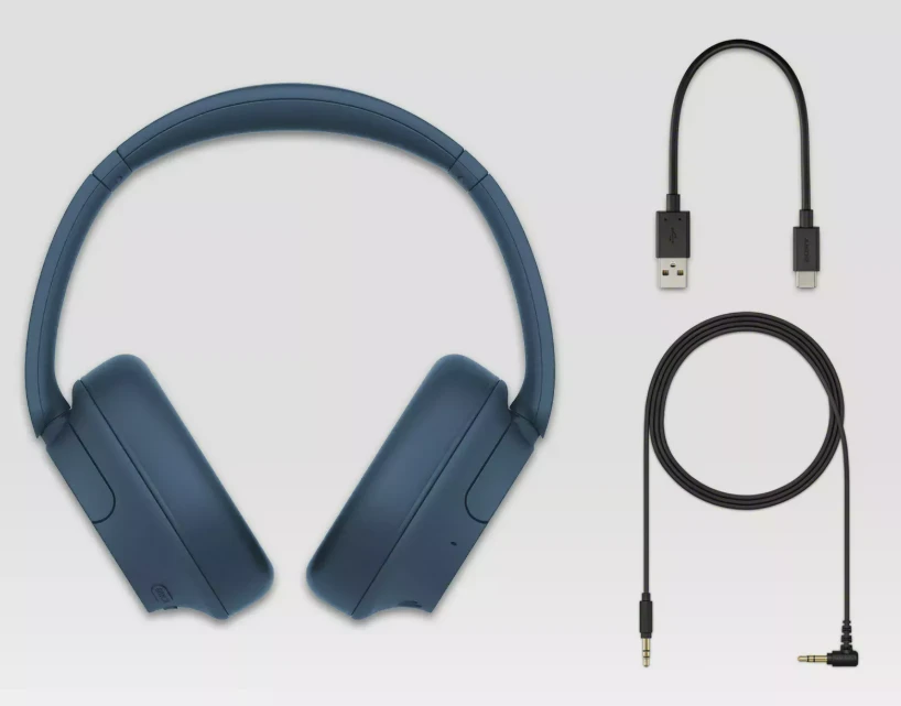 Sony WH-CH720NL belaidės ausinės, Mėlynos