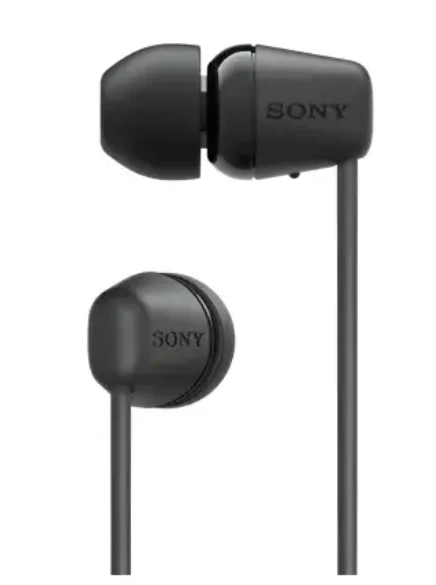 Belaidės į ausį įdedamos ausinės Sony WI-C100, Juodos