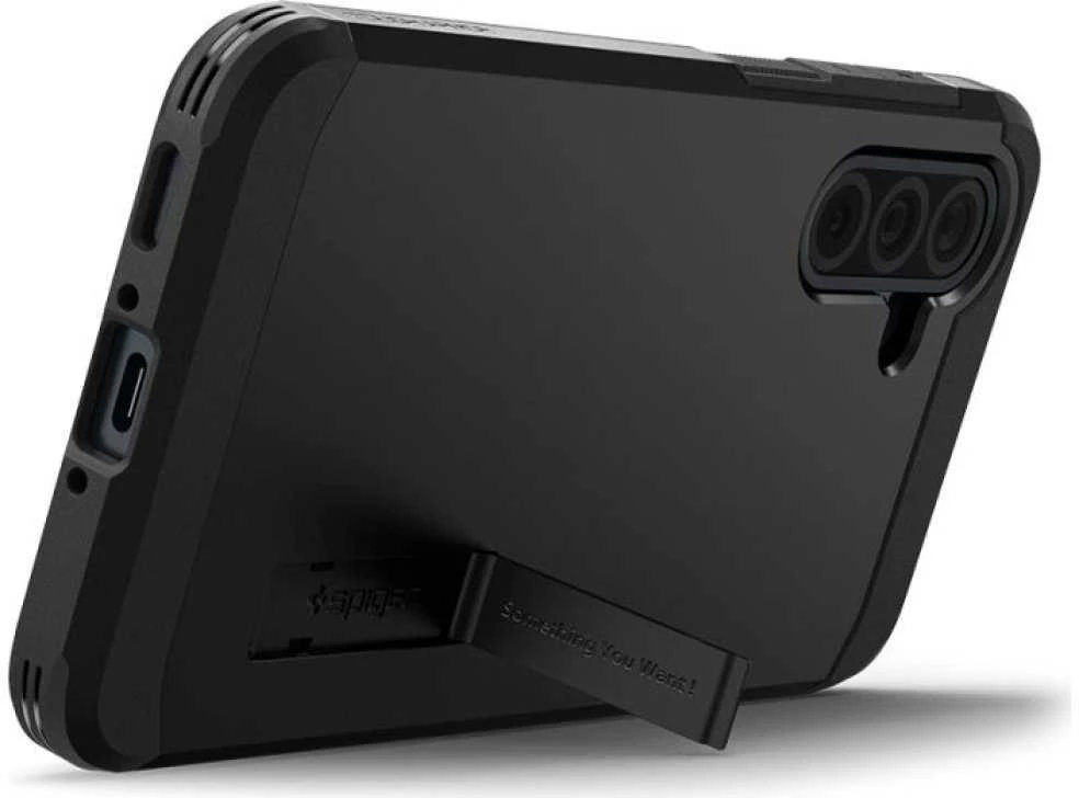 Dėklas Spigen Tough Armor Galaxy A36 5G juodas