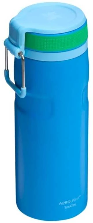 Stanley Iceflow gertuvė su užsukamu dangteliu, 0,47 l, mėlyna