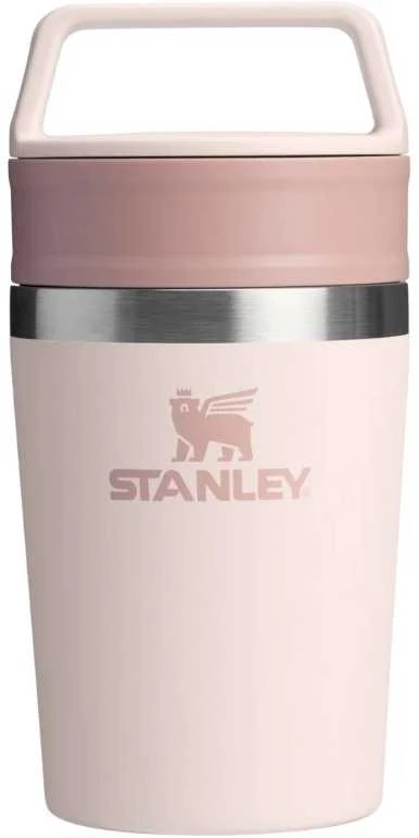 Stanley „Café-To-Go“ kelioninis termo puodelis, 0,23 l, rožinio kvarco spalvos