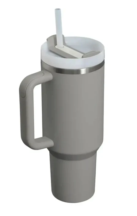 Gertuvė Stanley Quencher H2.O FlowState Tumbler 1.2L - pelenų spalvos